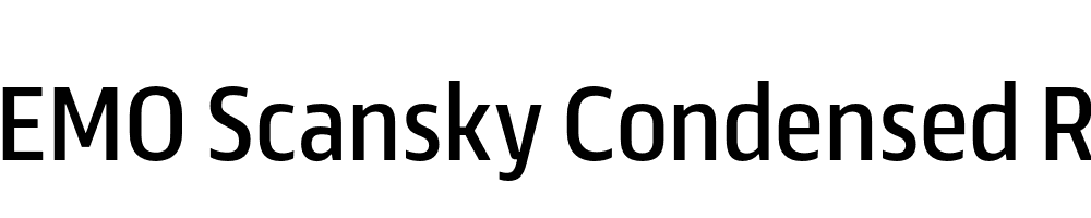 FSP DEMO Scansky Condensed Regular