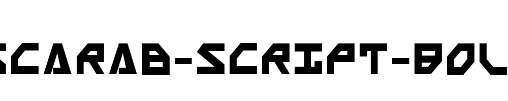 Scarab-Script-Bold