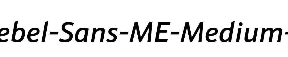 Schnebel-Sans-ME-Medium-Italic