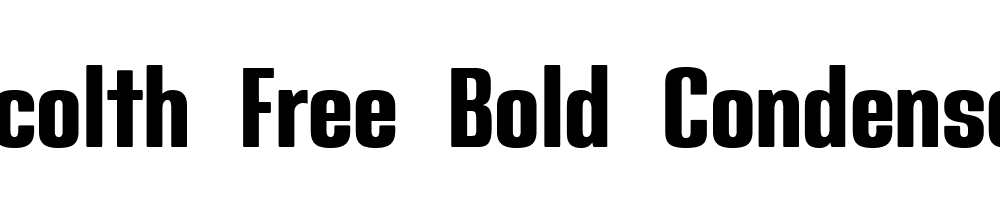 Scolth-Free-Bold-Condensed