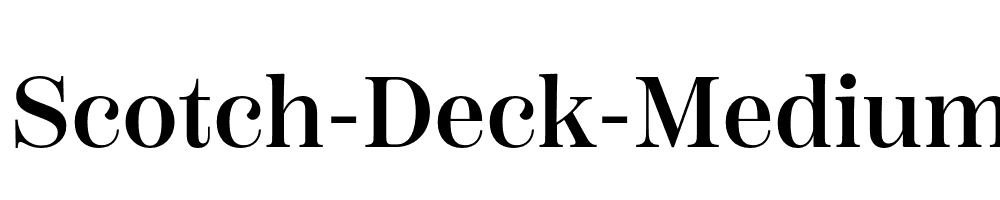 Scotch-Deck-Medium