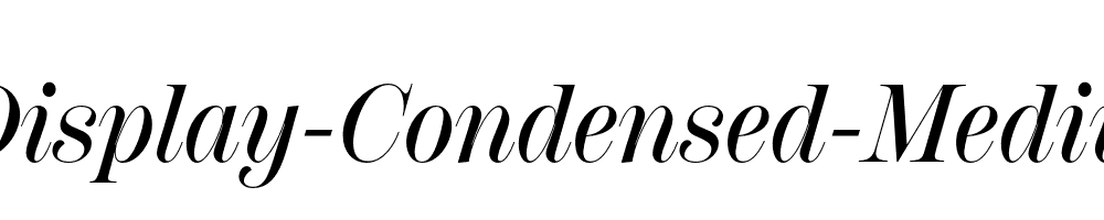 Scotch-Display-Condensed-Medium-Italic