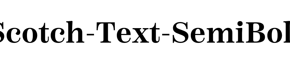 Scotch-Text-SemiBold