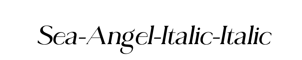 Sea-Angel-Italic-Italic