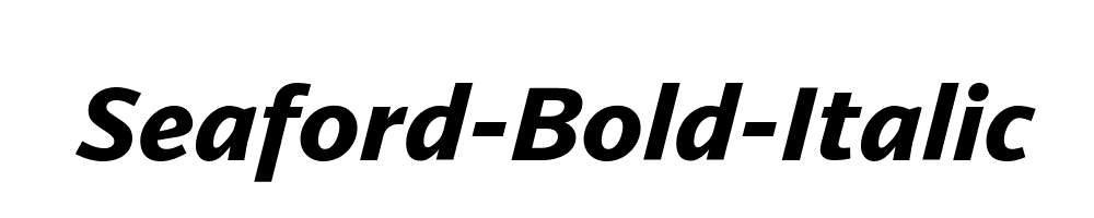 Seaford-Bold-Italic