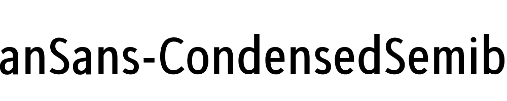 SeanSans-CondensedSemibold