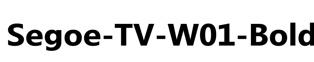 Segoe-TV-W01-Bold