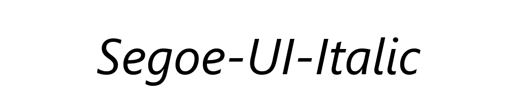 Segoe-UI-Italic