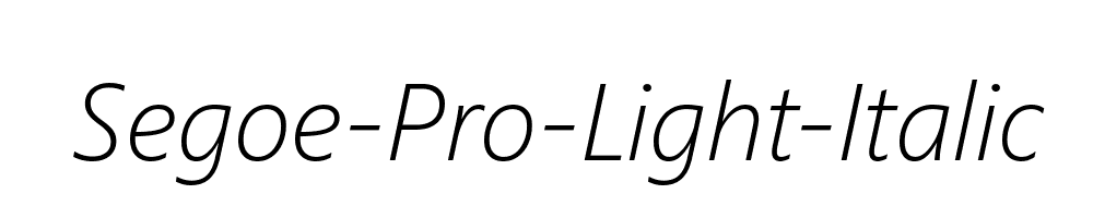 Segoe-Pro-Light-Italic