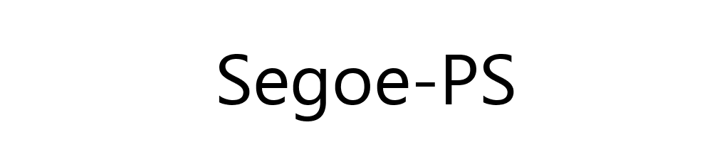 Segoe-PS