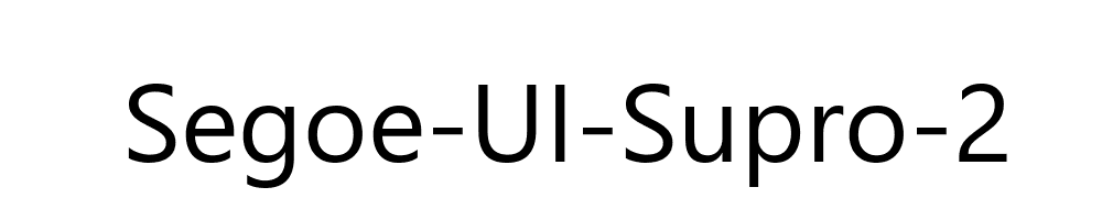 Segoe-UI-Supro-2