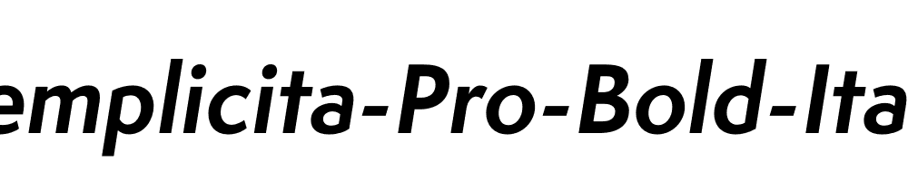 Semplicita-Pro-Bold-Italic