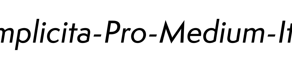 Semplicita-Pro-Medium-Italic