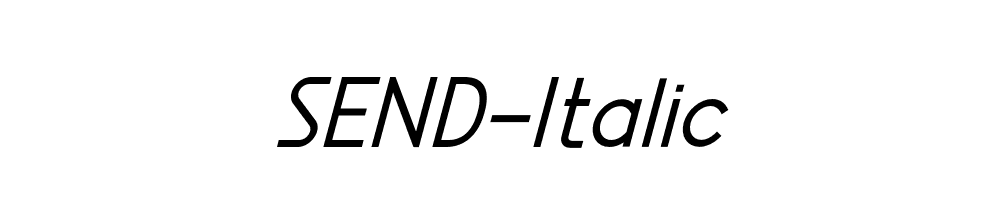 SEND-Italic