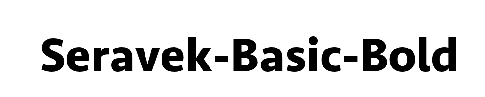 Seravek-Basic-Bold