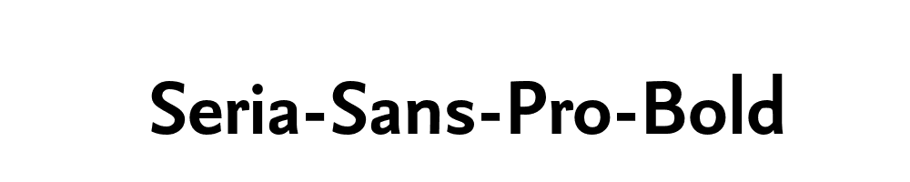 Seria-Sans-Pro-Bold