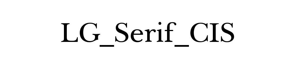 LG_Serif_CIS