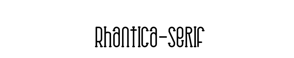 Rhantica-Serif