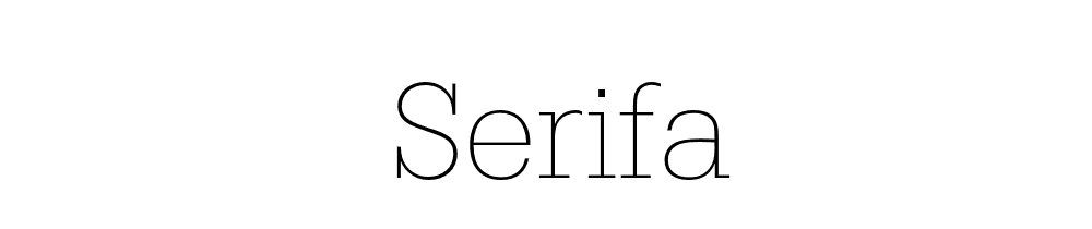 Serifa