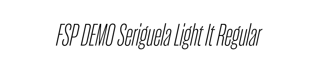 FSP DEMO Seriguela Light It Regular