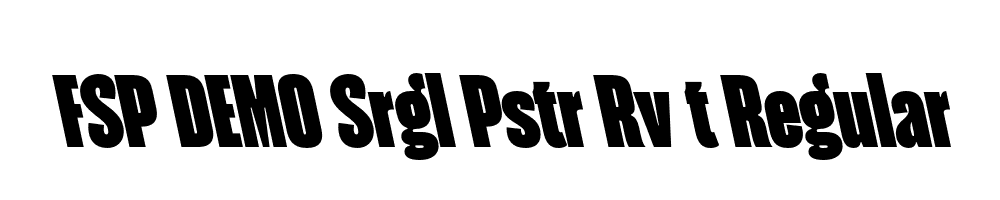 FSP DEMO Srgl Pstr Rv t Regular