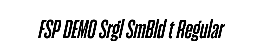 FSP DEMO Srgl SmBld t Regular