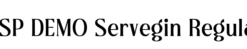 FSP DEMO Servegin Regular