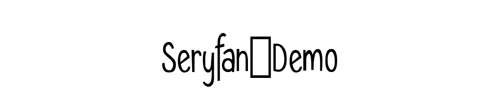 Seryfan-Demo