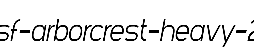 Sf Arborcrest Heavy 2