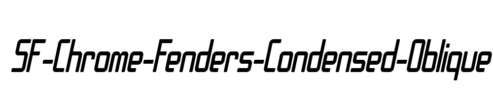 SF-Chrome-Fenders-Condensed-Oblique