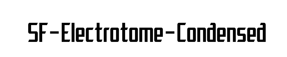 SF-Electrotome-Condensed