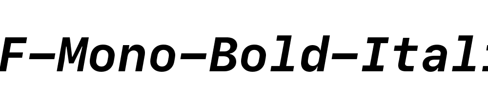 SF-Mono-Bold-Italic