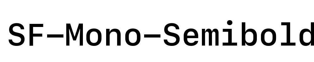 SF-Mono-Semibold