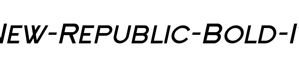 SF-New-Republic-Bold-Italic