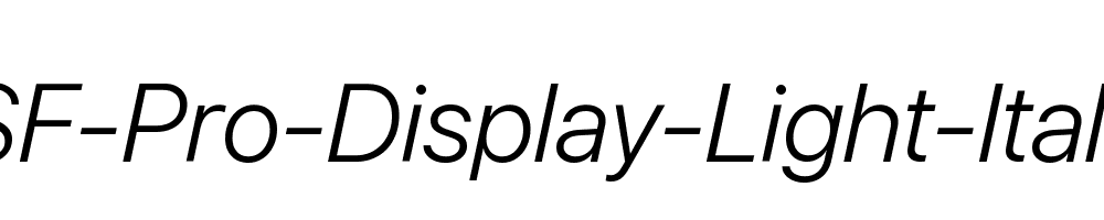 SF-Pro-Display-Light-Italic