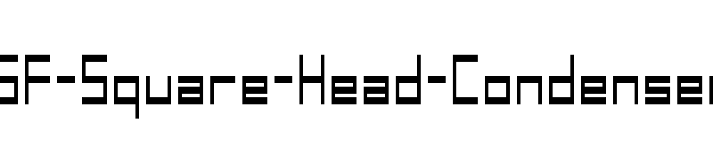 SF-Square-Head-Condensed