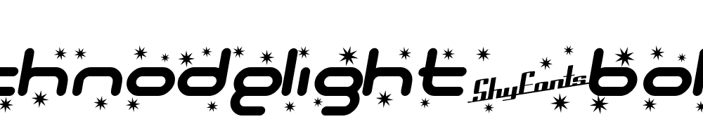 SF-Technodelight-Bold-Italic