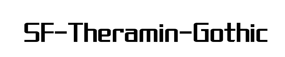 SF-Theramin-Gothic