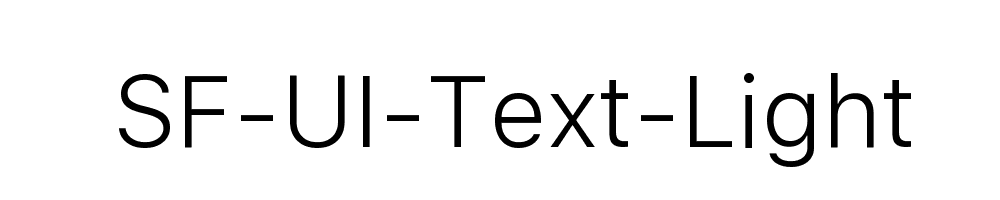 SF-UI-Text-Light