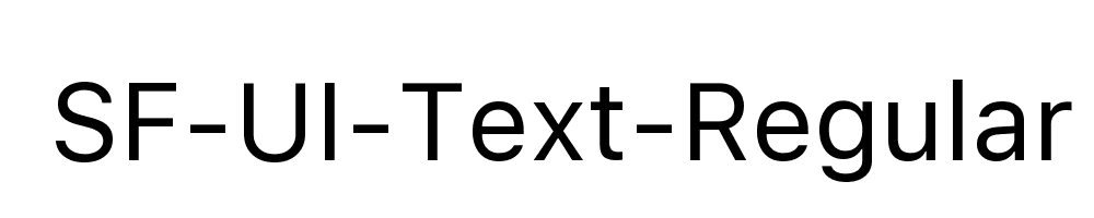 SF-UI-Text-Regular