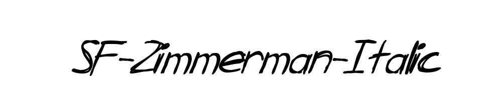 SF-Zimmerman-Italic