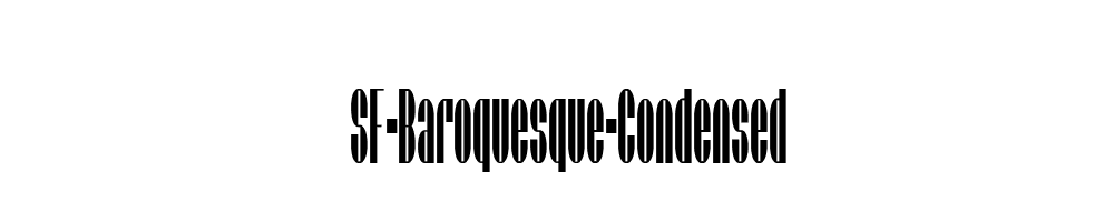 SF-Baroquesque-Condensed