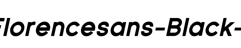 SF-Florencesans-Black-Italic