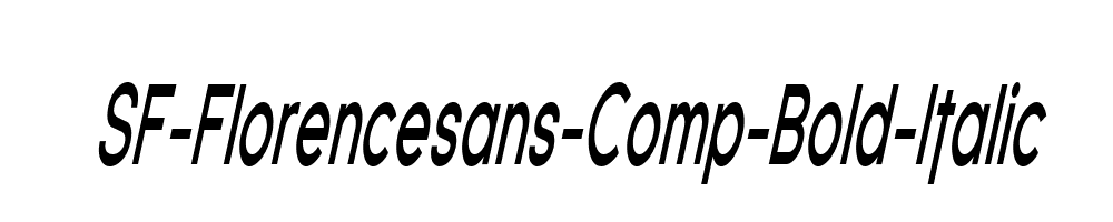 SF-Florencesans-Comp-Bold-Italic