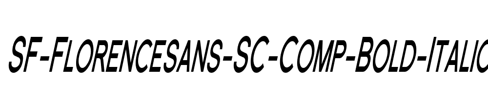 SF-Florencesans-SC-Comp-Bold-Italic