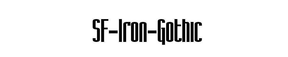 SF-Iron-Gothic