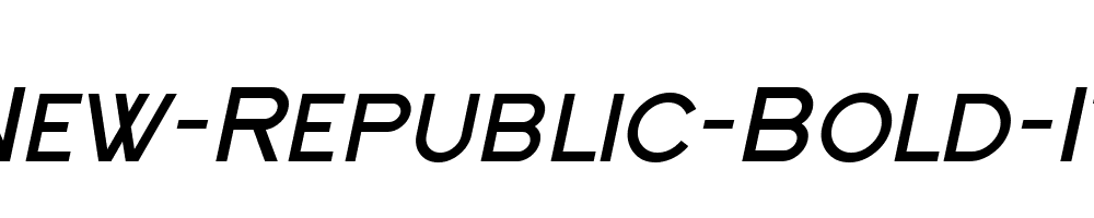 SF-New-Republic-Bold-Italic