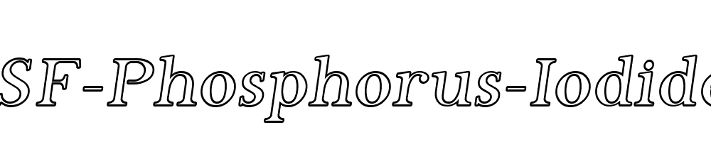 SF-Phosphorus-Iodide