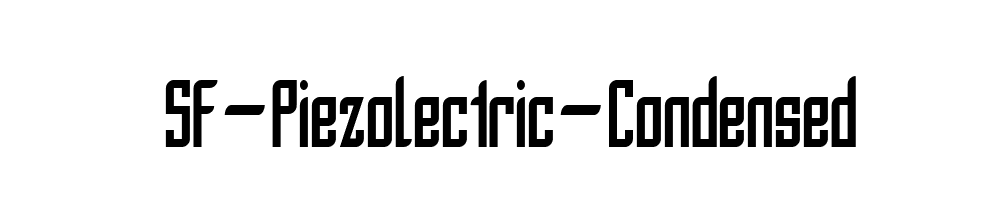 SF-Piezolectric-Condensed