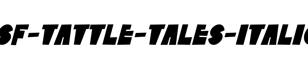 SF-Tattle-Tales-Italic